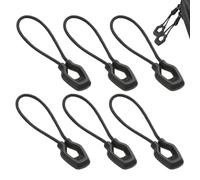 Zipper Pull Replacement, Slider Cord Parts, Paracord Tab Set Repair for Bag