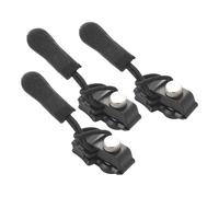 Zipper Repair Kit - 1.02 Inch Universal Slider Replacement Set | Metal Nylon Duřable Zipper Fixer - 3 Piece Detachable Pull Tabs for Jackets Bags Luggage Camping Gear