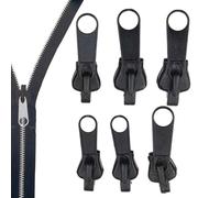 Zipper Replacement Kit, Detachable Zipper Repair Reusable, Fix A Zipper, Zipper Repair Kit, Removable Zipper Repair Kit For Clothes, Bags, Jackets, Tents, Sleeping Bag, Luggage.