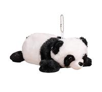 Zipper - Soporte para lápices de peluche, gran capacidad, diseño de panda, para bolígrafos, bolígrafos, gobernantes, goma de borrar, para dar a los usuarios una experiencia táctil perfecta