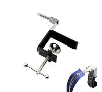 Zipper Tool, Jig Device, 7.28x5.31in Installation Aid, Metal Construction, Quick Tools for Pants Repair, Dress Making, Sewing, Projects, Tailoring Kits, Fashion Crafts, Clothing Fixes