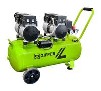 Zipper ZI-COM50SI Compresor de Aire Silencioso 50L 8 Bar 1500W 252 L/min 230V