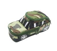 Zippered Pencil Pouch -Cool Pencil Bag,Camouflage Bag, | Large Capacity Camouflage | Stylish Multipurpose Pen, Cool Pen Pouch for Markers, Eraser, Color Pens