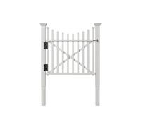 Zippity Outdoor Products ZP19019 Manchester - Puerta de Vinilo, Color Blanco