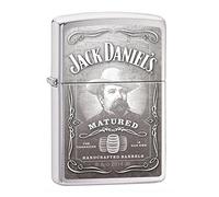 Zippo 14N044 - Mechero de Gasolina, latón, Cromado, 5,70 x 3,70 x 1,20 cm