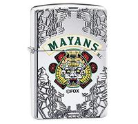 Zippo 167 Mayans Encendedor, Feuerzeug, Cromo de Alto Pulido, 5,83,81,2