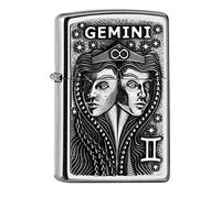 Zippo Mechero 2006503 PL 207 Gemini Tierkr. V19 Latón, diseño, 5,83,81,2