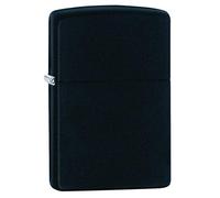 Zippo Encendedor de bolsillo Classic 1029218 – Latón, negro mate