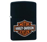 Zippo 50811035 Harley Davidson - Mechero con Logotipo Negro Mate