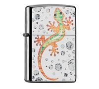 Zippo 60.001.830 Mechero de Gecko Z-Fusion Collection Spring 2016, de Alto Brillo Cromado