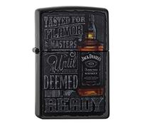 Zippo 60.002.093 Mechero Jack Daniels Collection Spring 2016, Negro Mate
