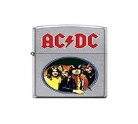Zippo AC/DC Mechero, Metal, Design, 5,83,81,2, Street Chrome - AC/DC - Highway to Hell