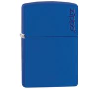 Zippo Azul Real Mate Con Logo 60001205