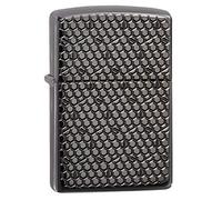 Zippo Briquet, Black Ice Hexagon, Normal (49021)