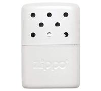 Zippo Calentador de Manos - 6 Horas de Calor - Recargable con Gasolina para Encendedor - Reutilizable - Calienta Manos Blanco
