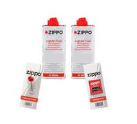 Zippo - Combustible para mechero (125 ml, 1 mecha, 6 piedras)