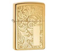 Zippo Venetian Mechero, High Polish Brass, 3.5x1x5.5 cm