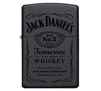 Encendedor Zippo 60001369 Jack Daniel's Encendedor De Gas Negro Mate
