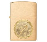 Zippo Lighter, Brass, One Size, Sagittarius