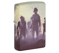 ZIPPO - Zombie Design - 540° Color - 540° Whitte Matte -- Mechero de tormenta, Recargable, en Caja de Regalo