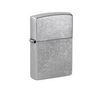 Zippo Encendedor Street Chrome, a prueba de viento, recargable, metal, estuche de regalo