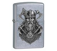 Zippo Encendedor Edición Limitada Viking Silver 25f002, Idea de Regalo Unisex