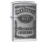 Zippo Encendedor Jack Daniel's® Cromado Encendedor Tormenta Esencia