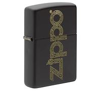 Zippo FUERA CATÁLOGO Logo Design Mechero a prueba de viento recargable Lighter