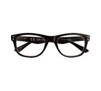Zippo Gafas de lectura, hechas con un marco de líneas blandas, ideal para hombres y mujeres, diopter +2.00, color negro