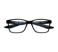 Zippo Gafas de lectura, hechas con un marco de líneas blandas, ideal para hombres y mujeres, diopter +1.00, color negro