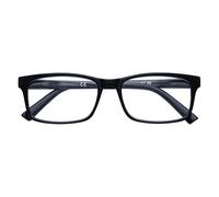 Zippo Gafas de lectura, hechas con un marco de líneas blandas, ideal para hombres y mujeres, diopter +1.50, color negro