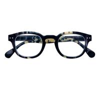 Zippo Gafas de lectura, hechas con un marco de líneas blandas, ideal para hombres y mujeres, diopter +2.00, color negro de demi