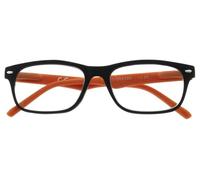 Zippo Gafas de lectura, hechas con un marco de líneas blandas, ideal para hombres y mujeres, diopter +2.50, subastas de naranja