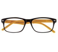 Zippo Gafas de lectura, hechas con un marco de líneas blandas, ideal para hombres y mujeres, diopter +3.50, subastas amarillas