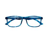 Zippo Gafas de lectura hechas con un marco de líneas blandas, ideal para hombres y mujeres, diopter +3.00, color azul del mar