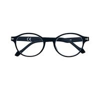 Zippo Gafas de lectura súper flexibles Soft Touch, hechas con un marco de líneas blandas, ideal para hombres y mujeres, diopter +2.50, color negro