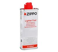 Zippo Gasolina para Mechero 125ml - Combustible UE Premium - Envase Blanco - Ideal para encendedores Resistentes al Viento - Limpio y Duradero