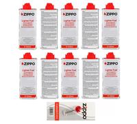 Zippo Gasolina Set 10x Original Cada 125ML 1x 6 Piezas Sílex Flint Mechero