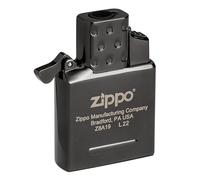 Zippo Inserto Gas para Mecheros a Prueba de Viento - Negro - Single Flame - Llama Jet Azul - Recargable con butano - Compatible con Zippos clásicos