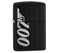 Zippo James Bond - Mechero de Bolsillo Mate Negro