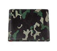 Zippo Leather Credit Card Holder Tarjetero 11 Centimeters Verde (Green Camouflage)