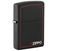 Zippo Logo 60001437 - Mechero, Color Black Matte