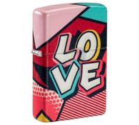 Zippo Love Design 540 Matte Pocket Lighter