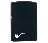 Zippo Black Pocket Briquet, 2002677 Feuerzeug 218PL Matte Pipe Lighter, Schwarz, Normal