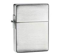 Zippo Feuerzeug 60001173 1935 Replica with out Slashes Briquet, Unisex, Brushed Chrome, 5 1/2x3 1/2-Cm