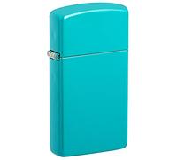 Zippo Lighter, Slim Flat Turquoise, 1 x 3,5 x 5,5 cm