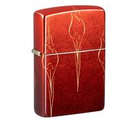 Zippo - Mechero con diseño de Llamas de Zippo en Degradado, 540°, Proceso Color Image, Recargable, Reutilizable, diseño Resistente al Viento, Caja de Regalo, Fabricado en Estados Unidos