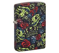 Zippo Skull Crown Glow-in-The-Dark 540 Color Design Pocket Lighter (49696)