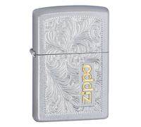 Zippo Accendino a benzina Mechero, Latón, Cromado, 5,70 x 3,70 x 1,20 cm