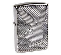 Zippo - Mechero de New Trucker 3D, Street Chrome, con Emblema, Recargable, Reutilizable, diseño Resistente al Viento, Caja de Regalo, Fabricado en Estados Unidos